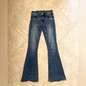 American Eagle, high-rise artist jeans